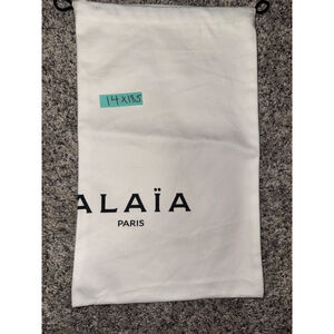 Women's Alaïa White Black One Size Dust Bag​